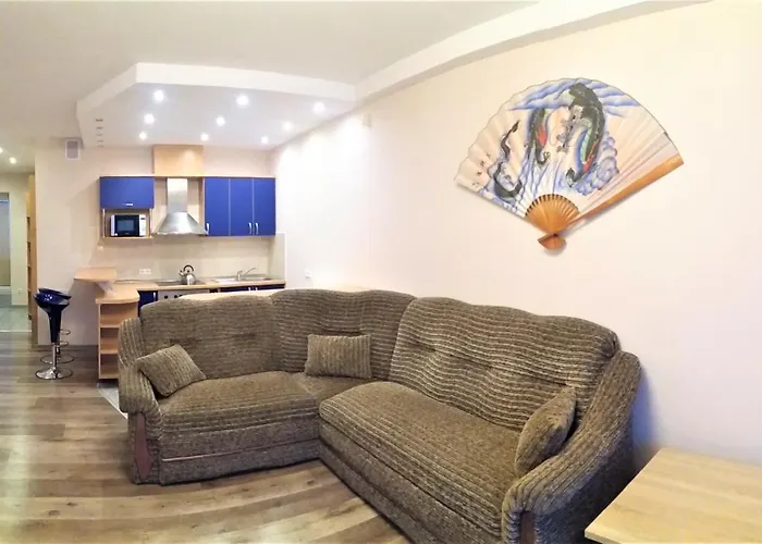 Near Svyturio Arena Apartamento *